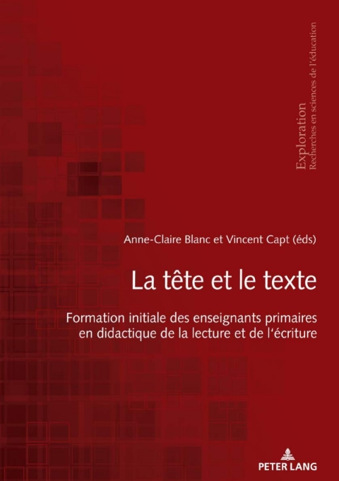 Cover image for book La tête et le texte