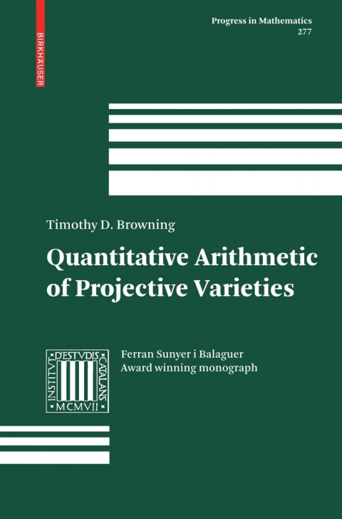 Cover image for book Quantitative Arithmetic of Projective Varieties