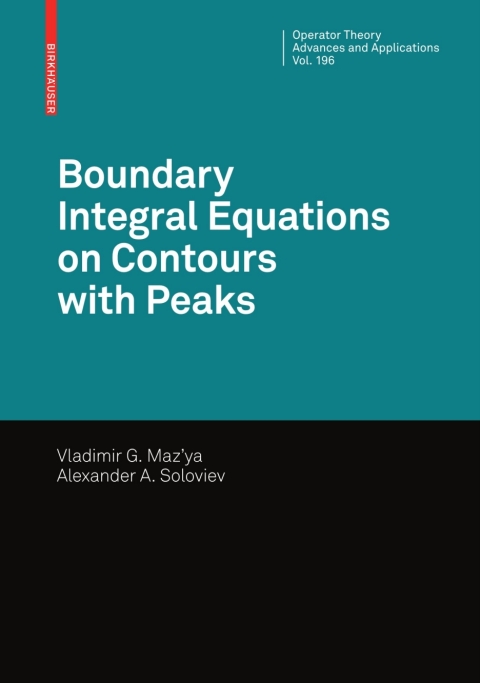 Boundary Integral Equations on Contours with Peaks 