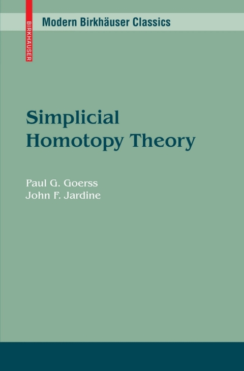 Cover image for book Simplicial Homotopy Theory