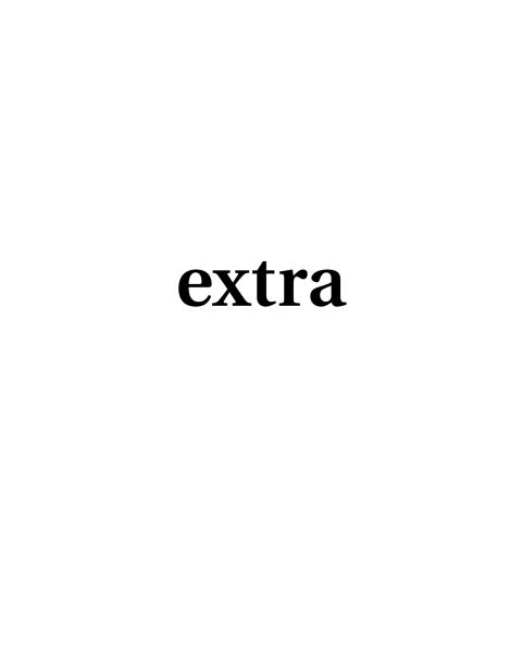 Cover image for book extra