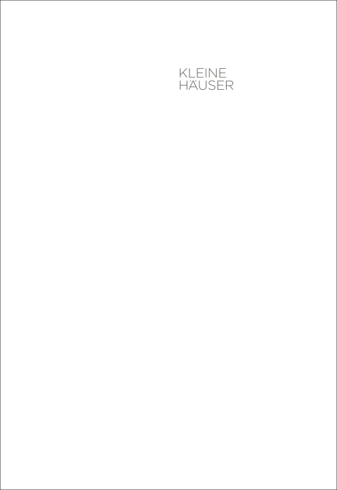 Cover image for book Kleine Häuser