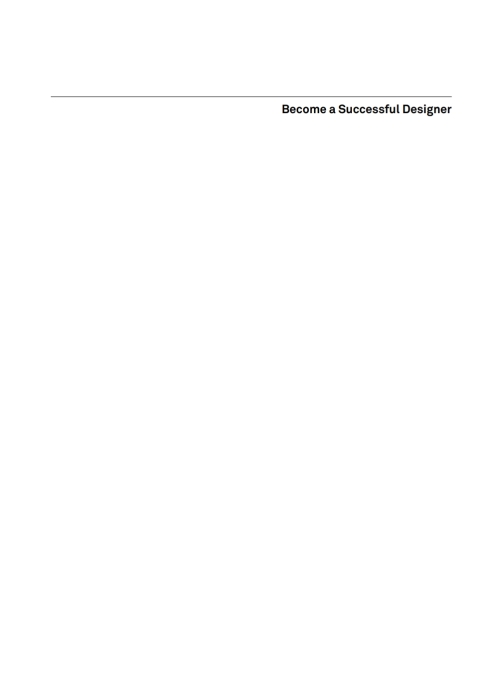 Cover image for book Become a Successful Designer – Protect and Manage Your Design Rights Internationally