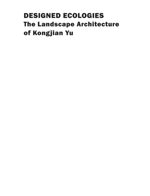 Cover image for book Designed Ecologies