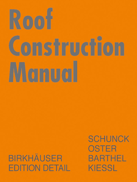 Cover image for book Roof Construction Manual