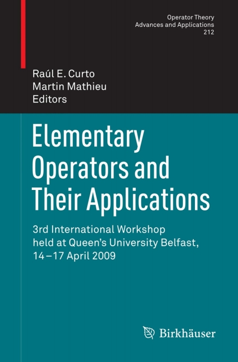 Cover image for book Elementary Operators and Their Applications