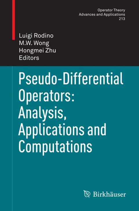 Cover image for book Pseudo-Differential Operators: Analysis, Applications and Computations