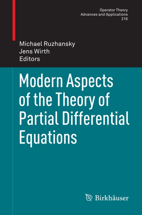 Cover image for book Modern Aspects of the Theory of Partial Differential Equations