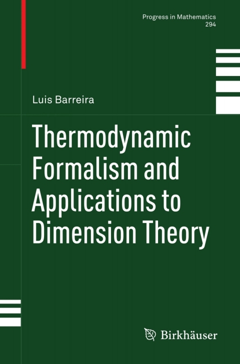 Cover image for book Thermodynamic Formalism and Applications to Dimension Theory