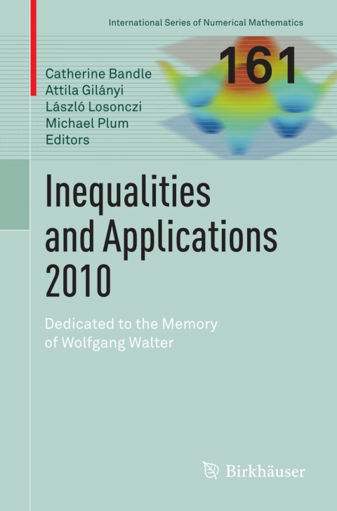 Cover image for book Inequalities and Applications 2010