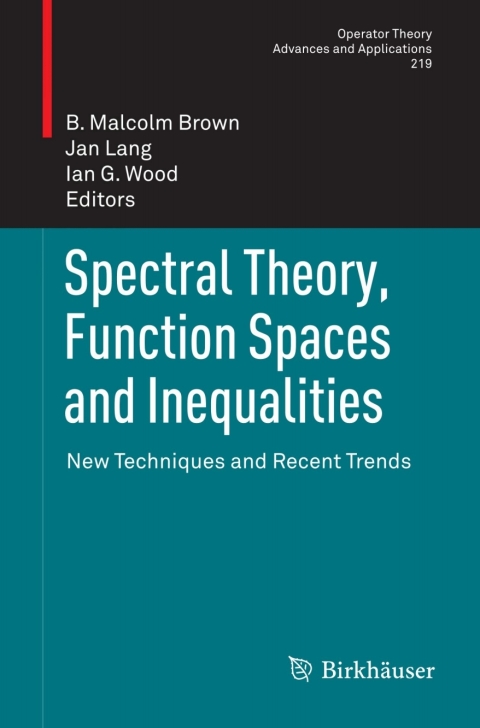 Cover image for book Spectral Theory, Function Spaces and Inequalities