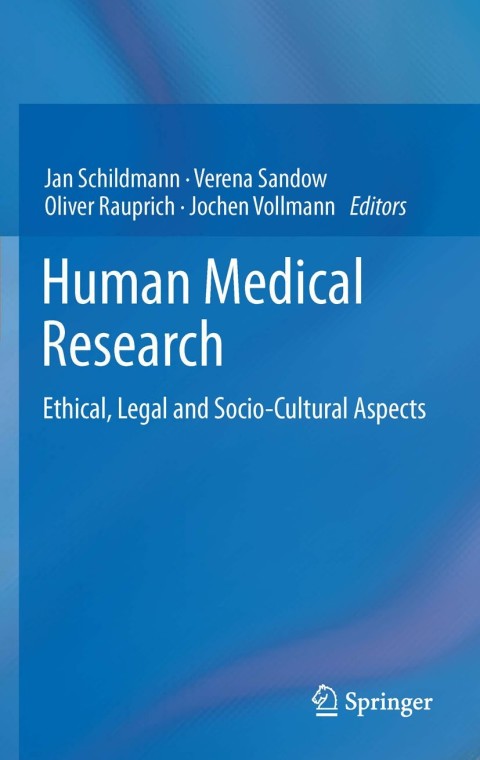 Cover image for book Human Medical Research