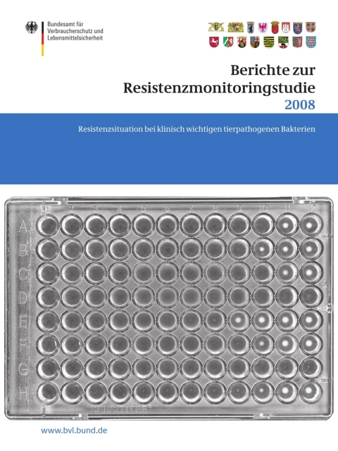 Cover image for book Berichte zur Resistenzmonitoringstudie 2008