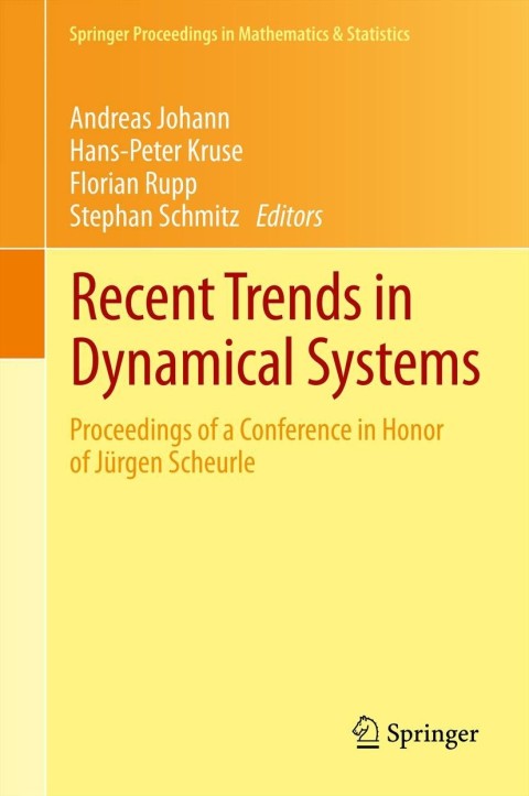 Cover image for book Recent Trends in Dynamical Systems