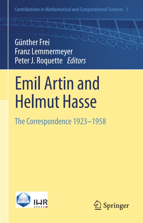 Cover image for book Emil Artin and Helmut Hasse