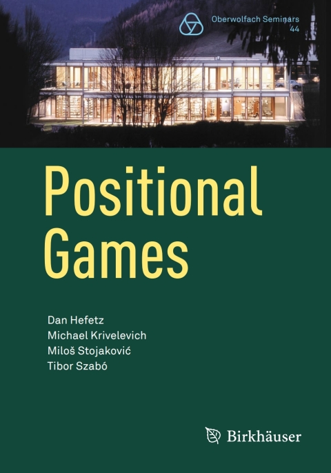 Cover image for book Positional Games