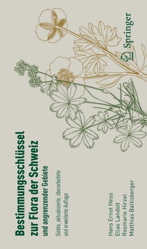 Cover image for book Bestimmungsschlüssel zur Flora der Schweiz und angrenzender Gebiete
