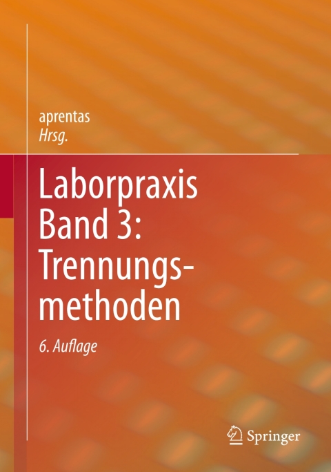Cover image for book Laborpraxis Band 3: Trennungsmethoden