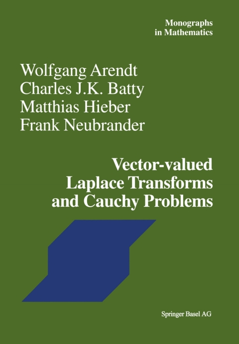 Cover image for book Vector-valued Laplace Transforms and Cauchy Problems
