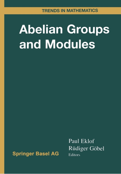 Cover image for book Abelian Groups and Modules