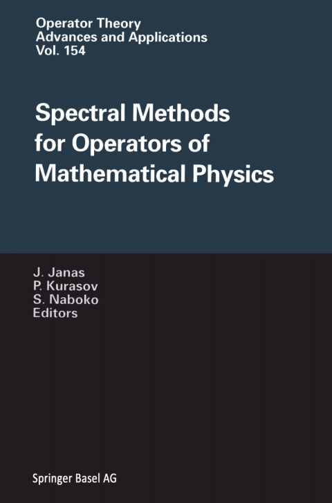 Cover image for book Spectral Methods for Operators of Mathematical Physics