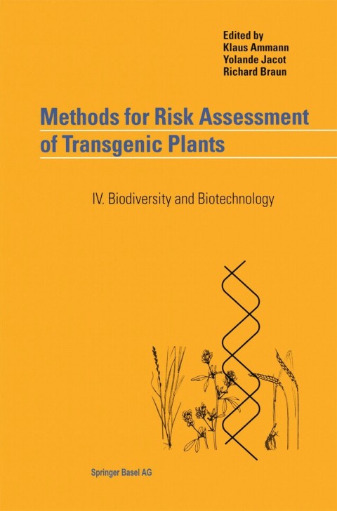 Cover image for book Methods for Risk Assessment of Transgenic Plants
