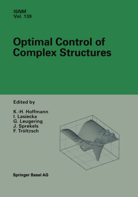 Cover image for book Optimal Control of Complex Structures