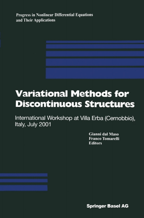 Cover image for book Variational Methods for Discontinuous Structures