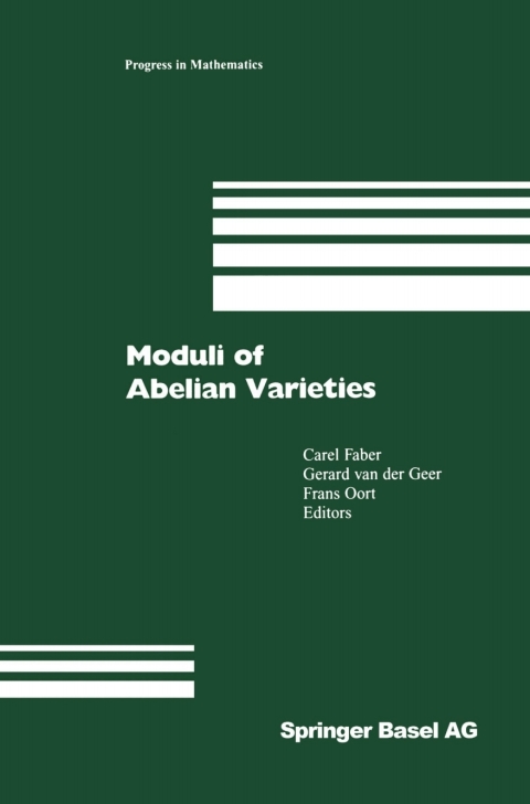 Cover image for book Moduli of Abelian Varieties