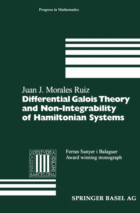 Cover image for book Differential Galois Theory and Non-Integrability of Hamiltonian Systems