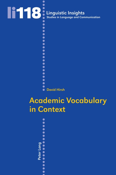 Cover image for book Academic Vocabulary in Context