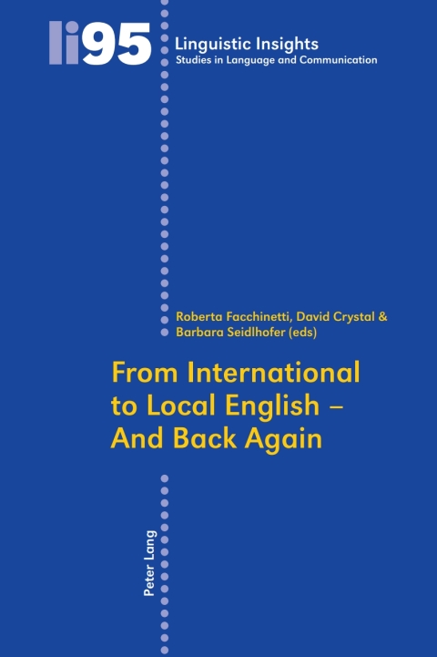 Cover image for book From International to Local English  And Back Again