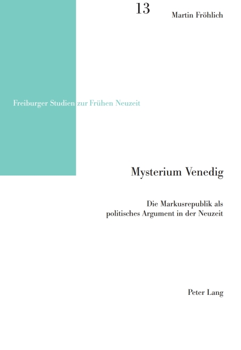 Cover image for book Mysterium Venedig