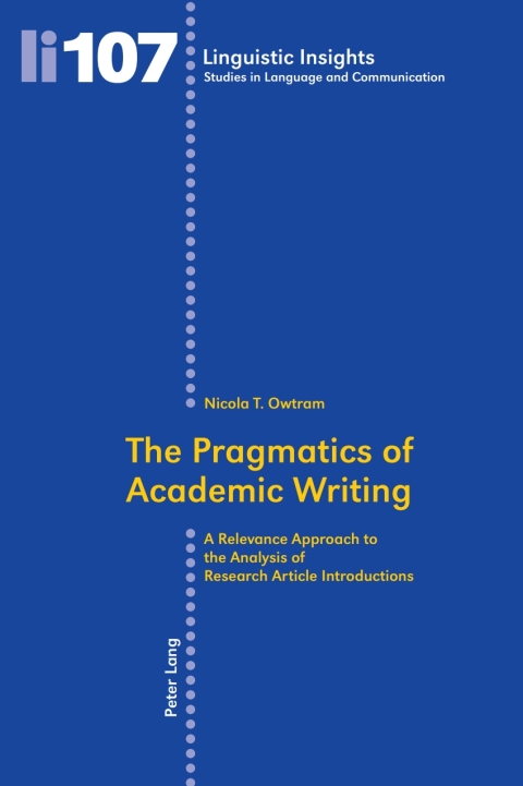 Cover image for book The Pragmatics of Academic Writing