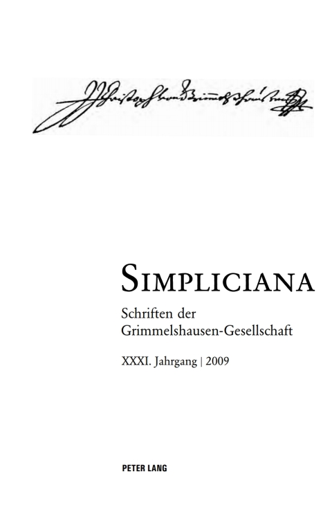 Cover image for book Simpliciana