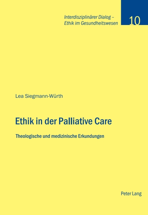 Cover image for book Ethik in der Palliative Care