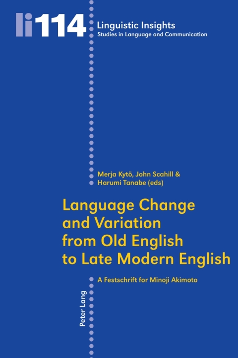 Cover image for book Language Change and Variation from Old English to Late Modern English