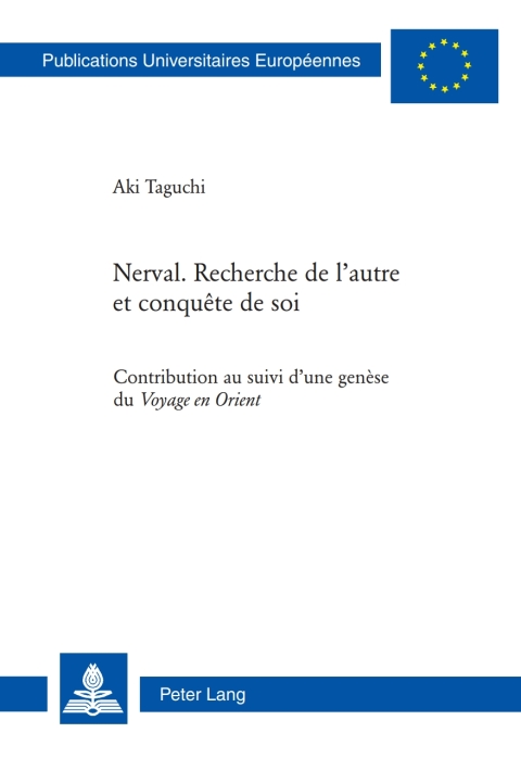 Cover image for book Nerval. Recherche de lautre et conquête de soi