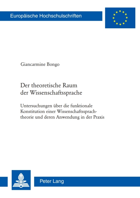 Cover image for book Der theoretische Raum der Wissenschaftssprache