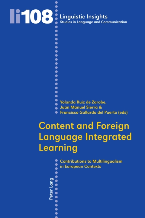 Cover image for book Content and Foreign Language Integrated Learning