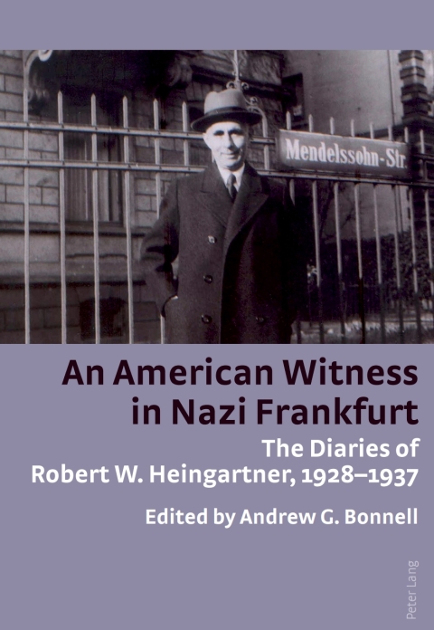 Cover image for book An American Witness in Nazi Frankfurt