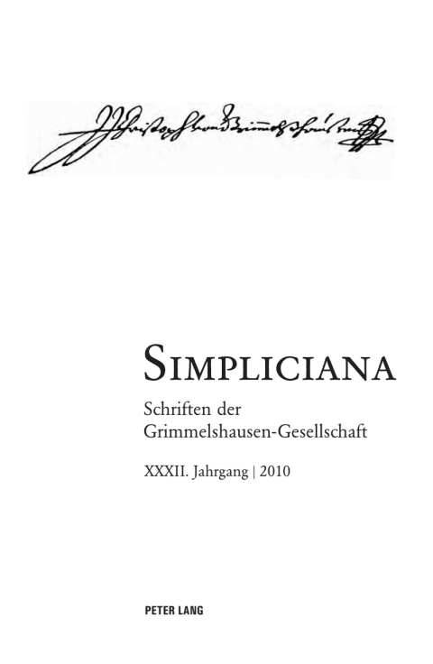 Cover image for book Simpliciana
