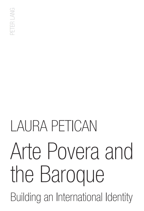 Cover image for book Arte Povera and the Baroque