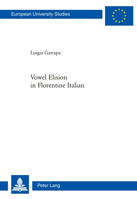 Cover image for book Vowel Elision in Florentine Italian