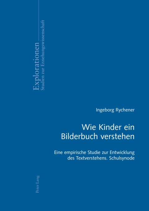 Cover image for book Wie Kinder ein Bilderbuch verstehen