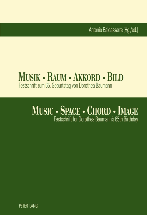 Cover image for book Musik  Raum  Akkord  Bild- Music  Space  Chord  Image