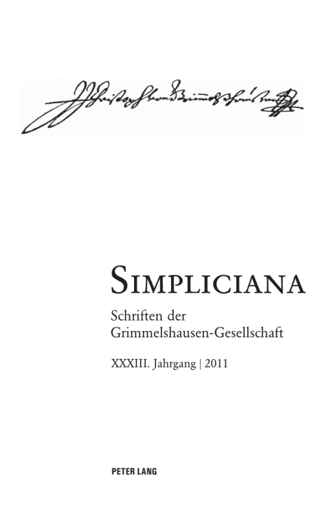 Cover image for book Simpliciana