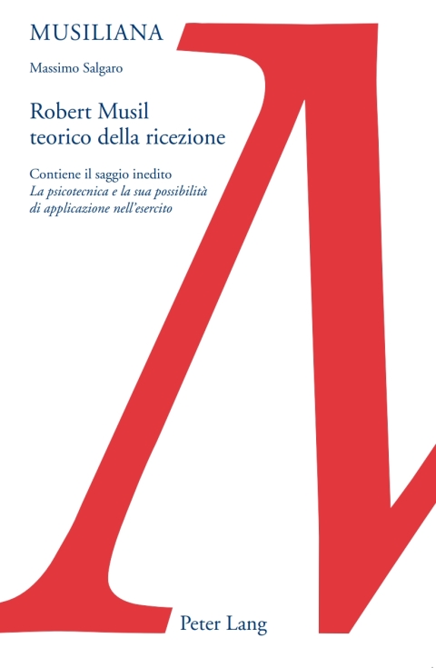 Cover image for book Robert Musil teorico della ricezione