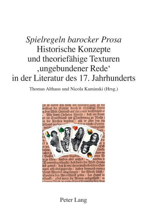 Cover image for book «Spielregeln barocker Prosa»