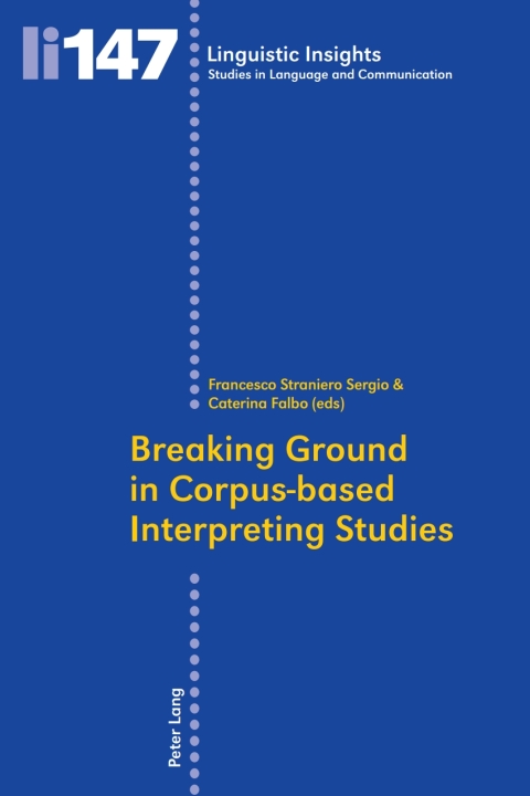 Cover image for book Breaking Ground in Corpus-based Interpreting Studies